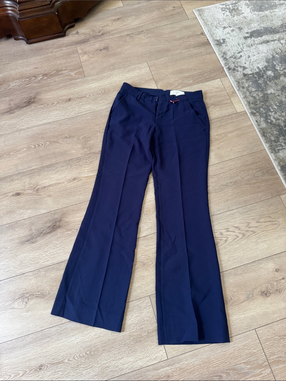 Joie Navy Flare Dress Pants